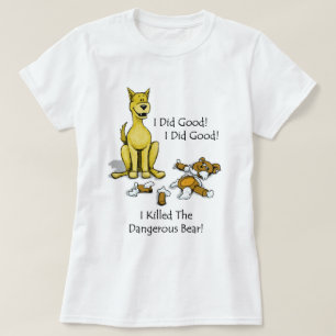 Verfolgen Sie, dass getötet dem Bären T-Shirt