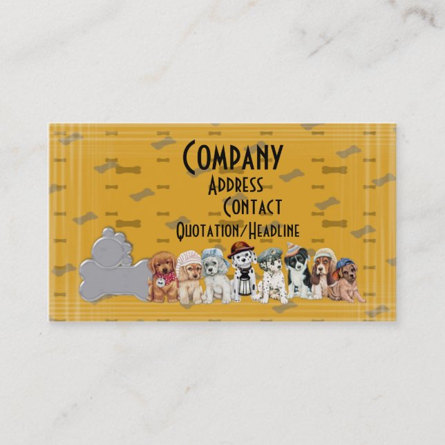 verfolgt Leben-Visitenkarte Visitenkarte (Vorderseite)