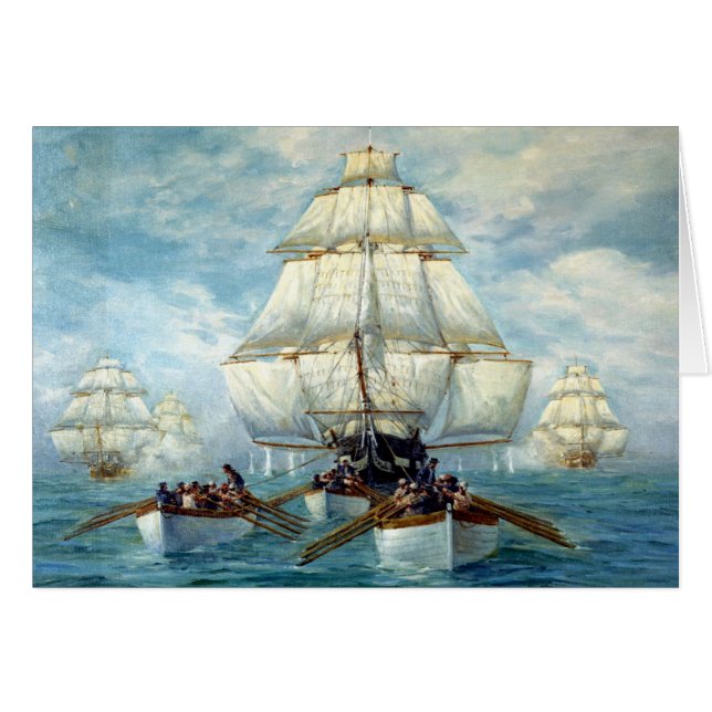 Verfolgung der Konstitution, im Juli 1812 (Vorderseite (Horizontal))