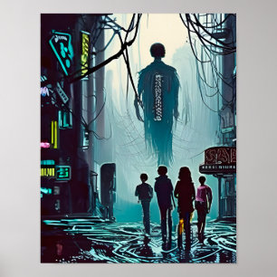 Verfolgung der schlechten Typ (Version 2) Poster