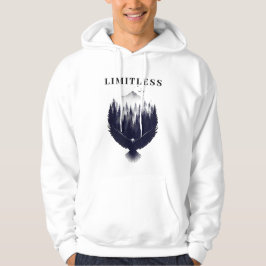 Verfolgung des hochfliegenden Adlers in doppelter Hoodie