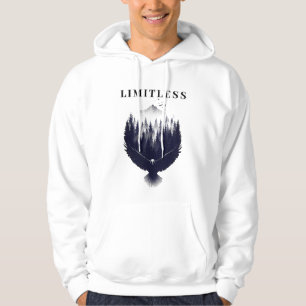 Verfolgung des hochfliegenden Adlers in doppelter Hoodie