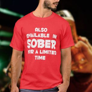 Verfügbar in SOBER für begrenzte Zeit lustige Kreu T-Shirt