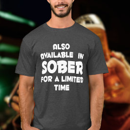 Verfügbar in SOBER für begrenzte Zeit lustige Kreu T-Shirt