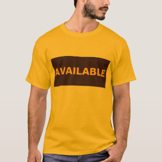 verfügbar T-Shirt