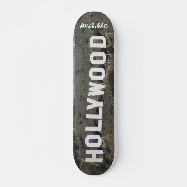 Verfügbarer "Hollywood bohrte " Skateboard (Vorne)