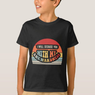 Verführen Sie mit einer peinlichen lustigen Retro- T-Shirt