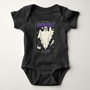 Verführerisch Adorable Funny Halloween Ghost-Redew Baby Strampler