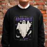 Verführerisch Adorable Funny Halloween Ghost-Redew Sweatshirt<br><div class="desc">Machen Sie sich bereit, mit unserem T - Shirt "Hauntally Adorable Funny Halloween Redewendungen" die Halloween-Szene zu verfolgen! Es ist die perfekte Mischung aus niedlich und unheimlich, mit lustigen geistreichen Redewendungen, die jeden zum Lachen bringen werden. Egal, ob Sie Trick gehen, behandeln oder einfach nur gewollt, den spukhaften Geist des...</div>