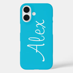 Verführerisch Aqua iPhone 16 Hülle