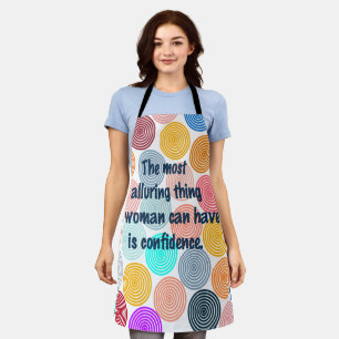 Verführerische Schürze der Frau