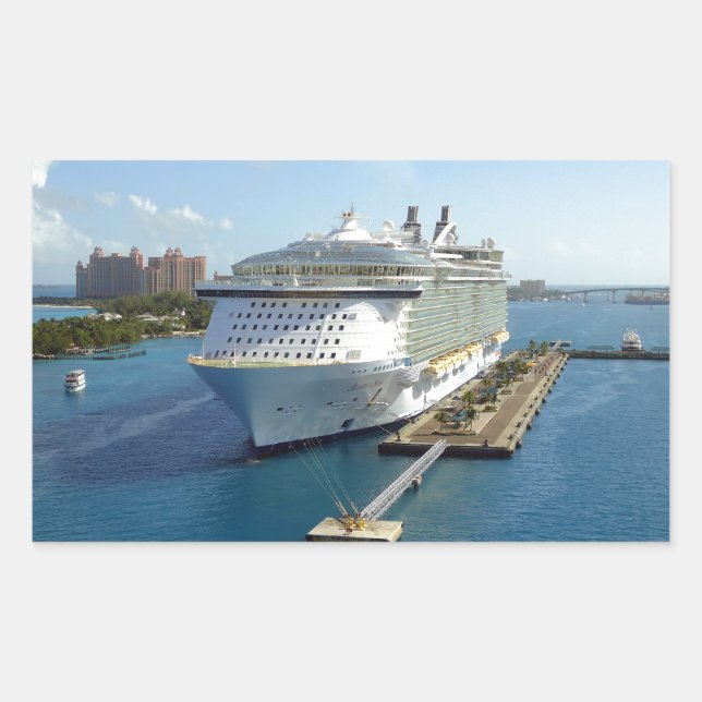 Verführerischer Bogen 2 Rechteckiger Aufkleber (Vorderseite)