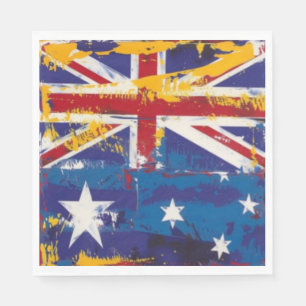 Verführerisches Australien Serviette