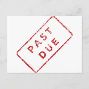 Vergangene Briefmarke Postkarte