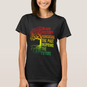 Vergangene Inspirierend zukünftige Männer - Schwar T-Shirt