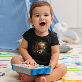 Vergangene Launen des Jungen und des Bisons Baby Strampler