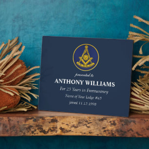 Vergangene Master Freemasonry Freemason Freemason  Fotoplatte