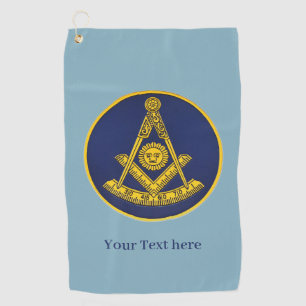 Vergangenheit Master Lodge Freemason Masonry Mason Golfhandtuch