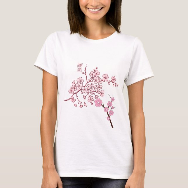 vergängliche Blüte T-Shirt (Vorderseite)