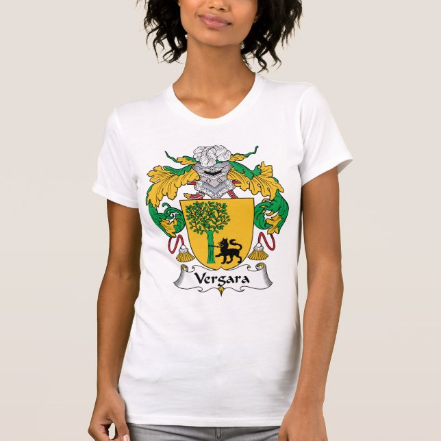 Vergara Familienwappen T-Shirt (Vorderseite)