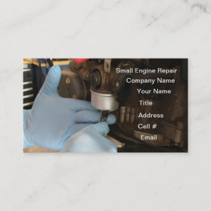 Vergaserreinigung Reparatur Rasenmäher  Visitenkarte