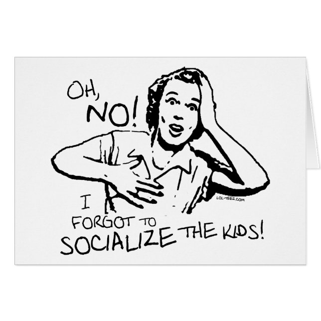 Vergaß die Sozialisierung (Vorderseite (Horizontal))