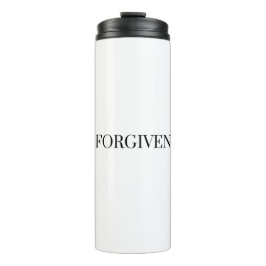 vergeben | Jesus Zitat | CHRISTLICH | Glaube, Gott Thermosbecher