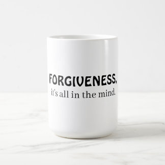 Vergebung, es ist alles im Kopf Kaffeetasse