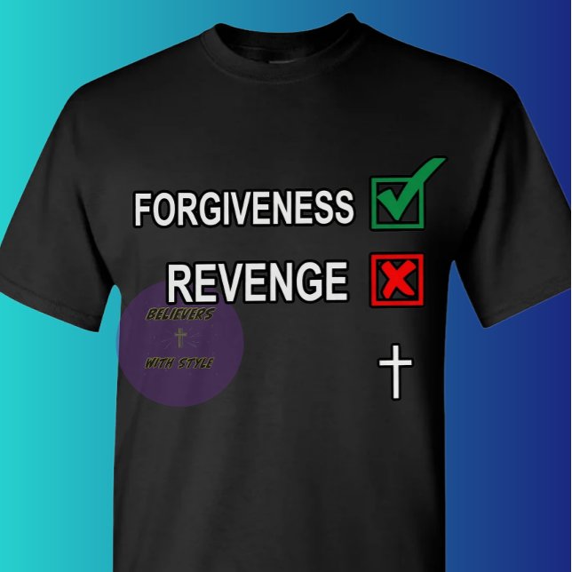 Vergebung - Kontrollkästchen T-Shirt (Von Creator hochgeladen)