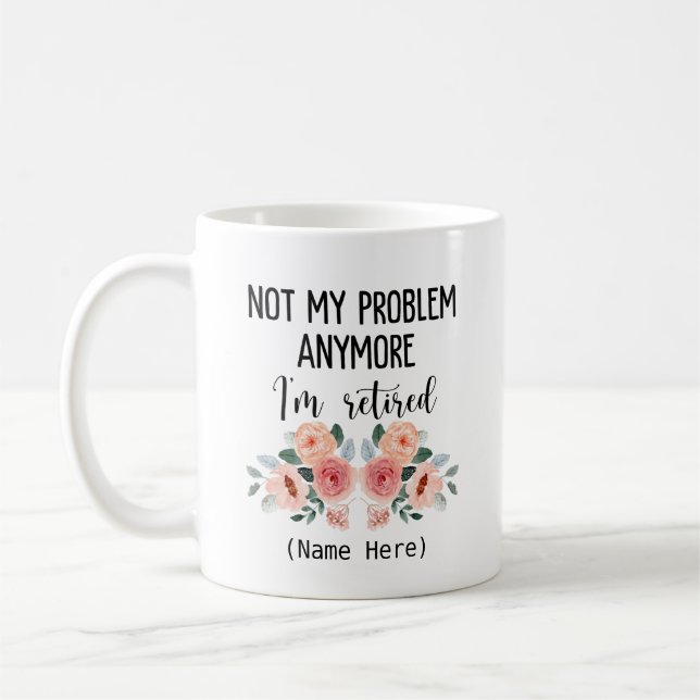 Vergelmüde nicht mehr mein Problem Kaffeetasse (Links)