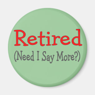Vergeltet, muss ich mehr sagen? Funny Gifts Magnet