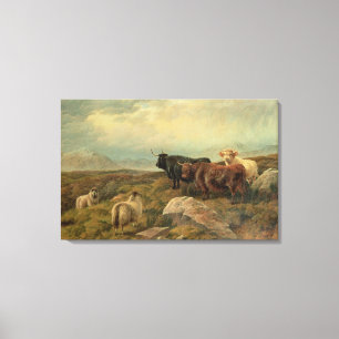 Vergeltung Leinwanddruck