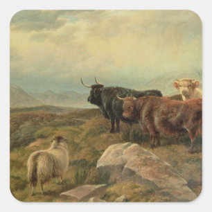 Vergeltung Quadratischer Aufkleber