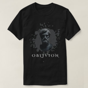 Vergessen griechisches Statuen-T-Shirt Dunkle Ak T-Shirt