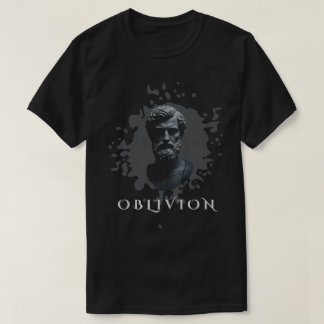 Vergessen griechisches Statuen-T-Shirt | Dunkle Ak T-Shirt