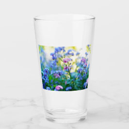 Vergessen-Ich-Nicht-Blume Glas