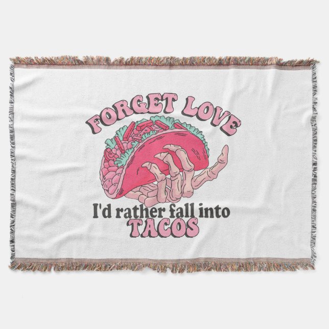 vergessen Liebe i lieber in Takos fallen Decke (Vorderseite)
