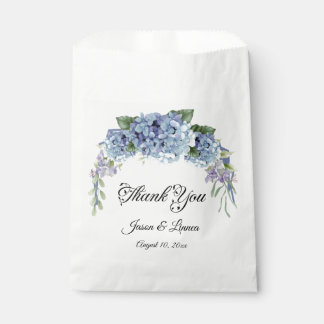 Vergessen-Me-Not-Blume Wasserfarbenelegante Geschenktütchen
