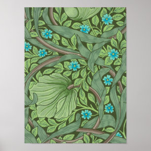 Vergessen-Me-Nots, Wallpaper von William Morris Poster