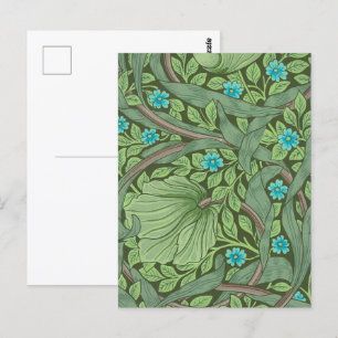 Vergessen-Me-Nots, Wallpaper von William Morris Postkarte