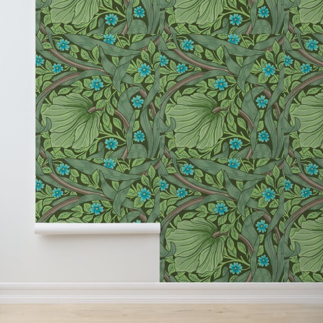 Vergessen-Me-Nots, Wallpaper von William Morris Tapete (Anwendung)