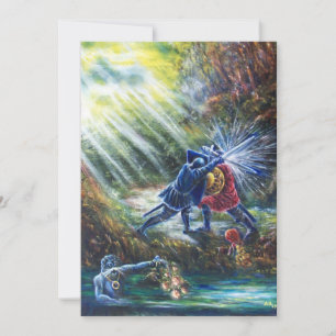 VERGESSEN ROSE kämpfen Ritter, Geld und Teufel