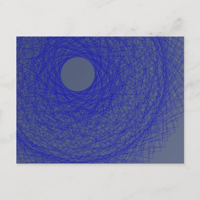 Vergessen Sie bitte, zum blauen Ozean zu fallen Postkarte (Vorderseite)