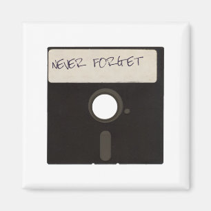 Vergessen Sie Computer-Disketten nie Magnet