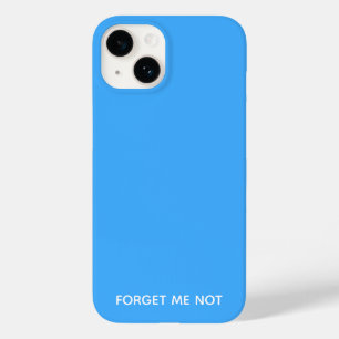 Vergessen Sie den nicht blauen Farbnamen Case-Mate iPhone 14 Hülle