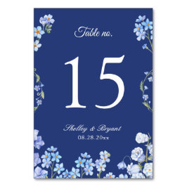 Vergessen Sie die blühende Hochzeitsfeier-Tischnum Tischnummer