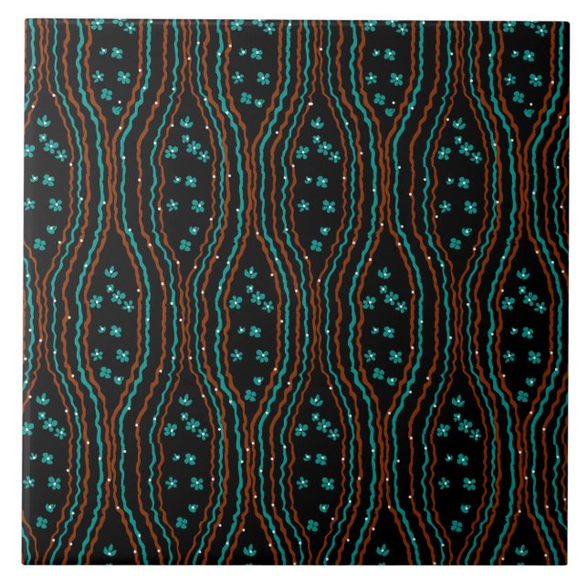 Vergessen Sie die Blume Fliese (Vorderseite)