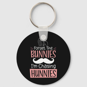 Vergessen Sie die Bunnies im Chasing Hunnies Fun O Schlüsselanhänger