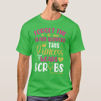 Vergessen Sie die Glas Schuhe seine Prinzessin trä T-Shirt