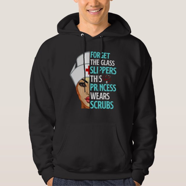 Vergessen Sie die Glashüpfer, die diese Prinzessin Hoodie (Vorderseite)
